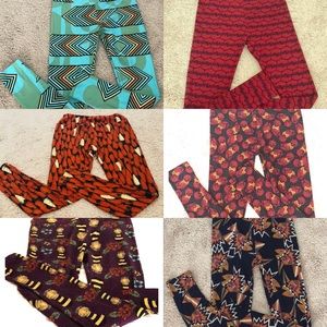 LuLaRoe Leggings Lot (6) 🌸⭐️🌼 OS